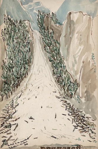 Der weg einer lawine - weg, st