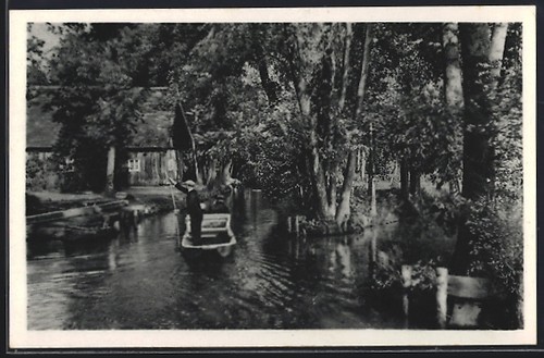Lehde spreewald kahn auf - lehde,