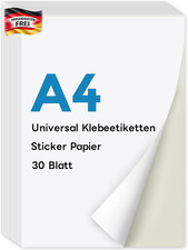 A4 selbstklebende
