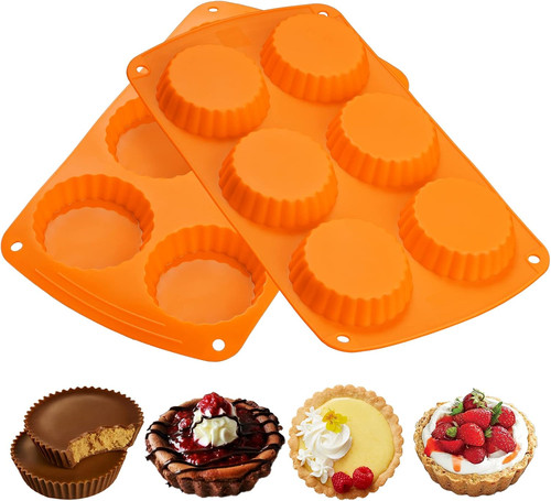 Silikon tarteform mini quiche - silikon,