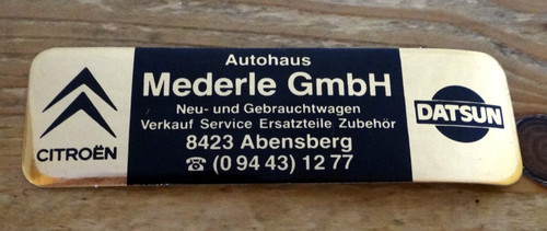 Werbe aufkleber citroën - werbe-aufkleber,