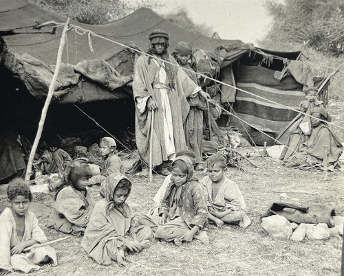 Beduinenzelt palästina c1900 - beduinenzelt,