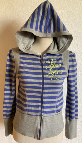 Garcia gestreifte kapuzenjacke - garcia,