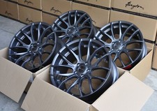 Breyton GTS matt gun Felgen 8,5 + 10x 20 Zoll für BMW 5er E60 + E61 + M5