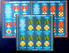 2013 Russland Kleinbogen Mi.Nr.1904-6 Orden: Suworow, Alexander Newski,Katharina