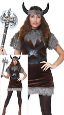 Wikinger Kostüm Damen Wikingerin Kriegerin Barbaren Kämpferin   XS / 165 cm