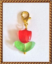 CHARM ANHÄNGER TULPE BLUME