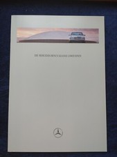 Mercedes E-Klasse W210 Limousinen Prospekt E 200 CDI - E 430 + DIesel 08.1997