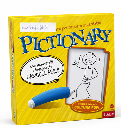 Pictionary reisespiel mattel - pictionary,