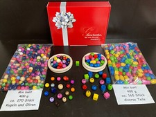 Holzperlen/kugeln bunt Mix 2 x