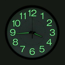 Runde Wanduhr Ohne Tickgeräusche Modern Lautlos Wand Uhren für Wohnzimmer Ø30cm