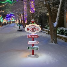North Pole LED XL Wegweiser