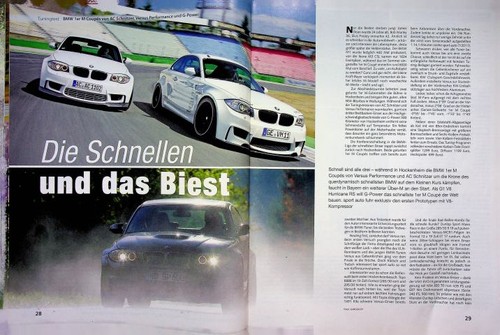Sport auto 2012 bmw - 1er, m