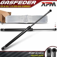 2x Dämpfer Heckklappe Gasfeder Hinten L=449.5MM 535N für VW Golf 5 1K Schrägheck