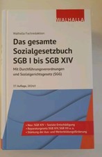 Das gesamte Sozialgesetzbuch SGB I bis SGB XIV | _ Walhalla _ 2024_NEU