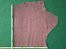 Rindsleder braun Velourleder