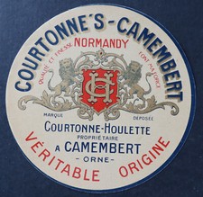 Käseetikett CAMEMBERT