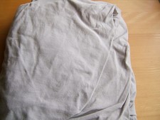 Jerseyspannbetttuch  Baumwolle  groß für ca. 150 x 200 cm Matratze beige