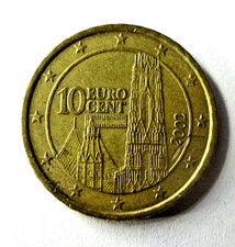 Münze cent österreich - 10,