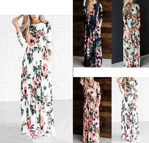 Damen kleid langes - kleid,