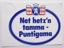 Werbe-Aufkleber Net hetz'n