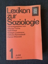 Lexikon zur Soziologie | Buch | Zustand gut
