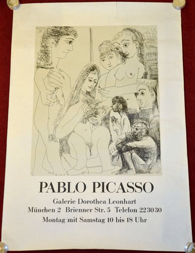 Ausstellungsplakat pablo - ausstellungsplakat,
