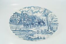 Fleischplatte, Servierplatte, Servierteller, Royal Mail, Myott, England, Vintage