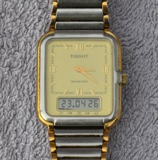 Vintage Tissot Seamaster 80er Jahre Herrenuhr Analog + LCD Display