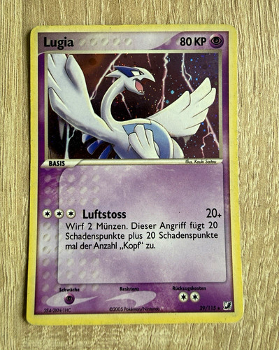 Nintendo pokémon tcg lugia - nintendo,