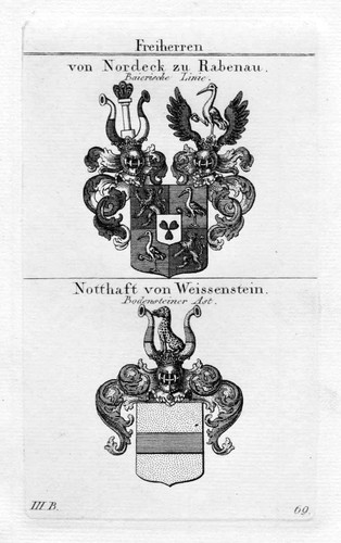 Nordeck notthaft wappen adel - nordeck,