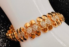 18 Karat vergoldet ausgefallen