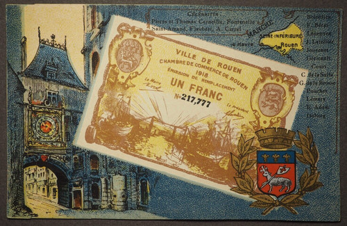 Cpa banknote eines - no,