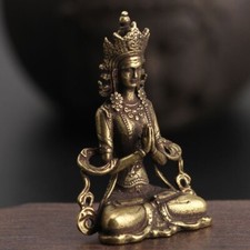 Mini Brass Guanyin Buddha