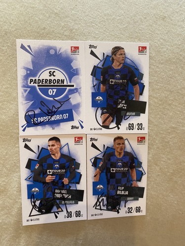 Paderborn match attax - match,