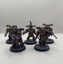 Warhammer 40k Chaos Space Marine Legionäre Black Legion gut bemalt 2