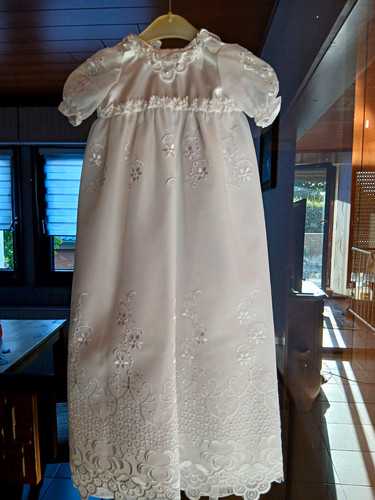 Weißes taufkleid kinder - weißes,