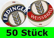 50 Stück Bierdeckel I LOVE Erdinger Weissbräu Erding Party Bar Theke Tresen