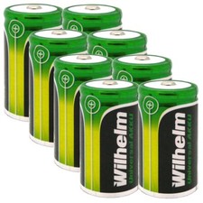 8x Akku Mono D Wilhelm Universal 9000 mAh Akku Zelle HR20 MN1300 1,2 V NIMH