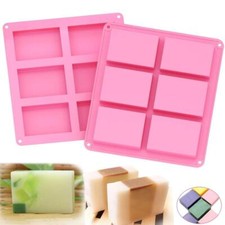 6er Set SilikonSeifenform fr