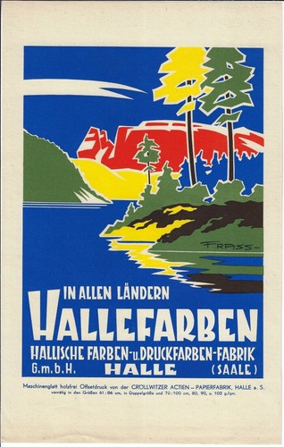 Hallische farben - hallische,