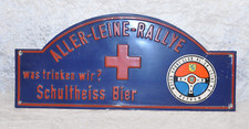 Blechschild geprägt  ALLER -