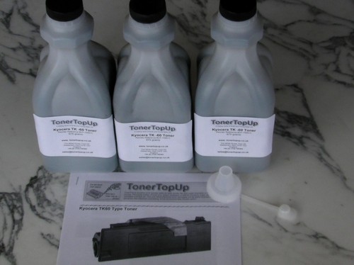 Drei flaschen toner - drei,