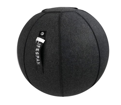 Sitzball mit stoffbezug - mit,