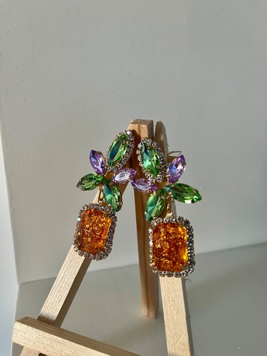 Ananas ohrringe elegant - ananas, 🍍