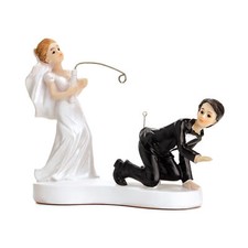 1 Tortenfigur Hochzeit 13cm -