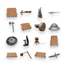 Playmobil 3887 Ritter Angriffsturm Ersatzteil Einzelteil Zubehör Auswahl