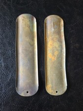 2 Metall Bleche, XA..Dolch  Scheide Dolchscheide Blankwaffe Metallblech Teile?