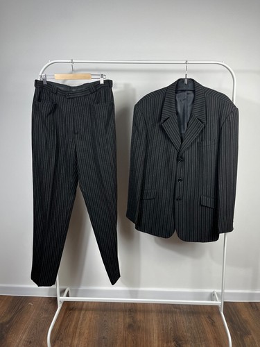 Vintage wolle nadelstreifen - vintage,