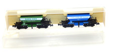 Fleischmann Spur N 998525 K - 2 Schotterwagen Rhein-Kies, Donau-Kies